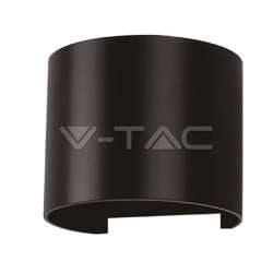 Aplique LED de pared Serie Design Curve  6W 60° IP65 Negro