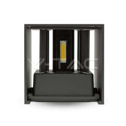 Aplique LED de pared Serie Design Cube  6W 120° IP65 Negro