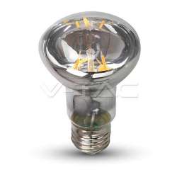 Lámpara led filamento E27 3000K R63 6W 70° 
