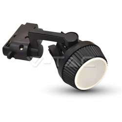 Aplique para bombilla LED GU10 Negro Carril de 2 Núcleos