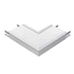 Conector L para módulo empotrable lineal LED Samsung Blanco LINKABLE
