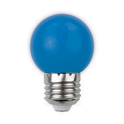 Bombilla LED azul E27 G45...