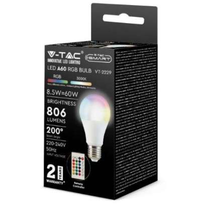 8.5W A60 LED SMART BULB...