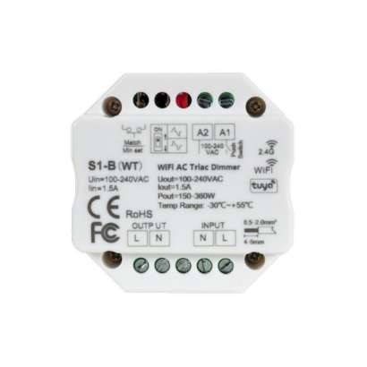 Regulador LED AC TRIAC RF +...