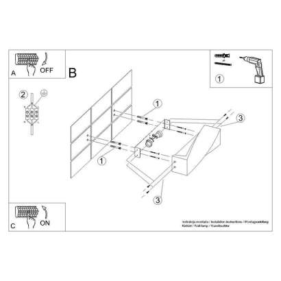 Aplique de pared para...