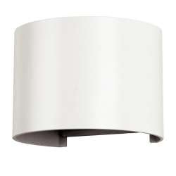 Aplique LED de pared Serie Design Curve  6W 60° IP65 Blanco
