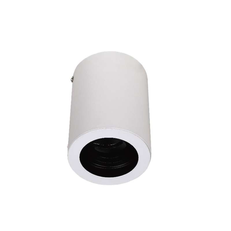 Apliques superficie para bombilla Led elegant design cilindro blanco