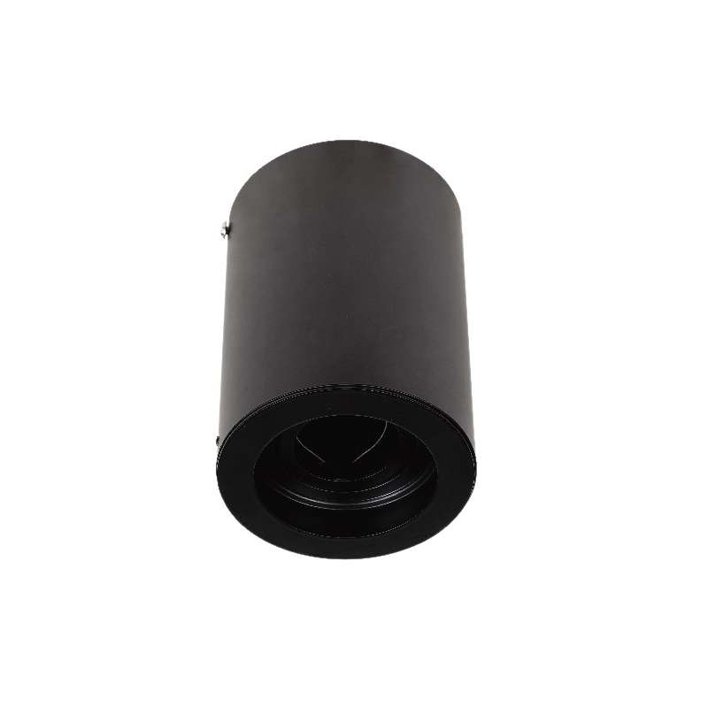 Apliques superficie para bombilla Led elegant design cilindro negro