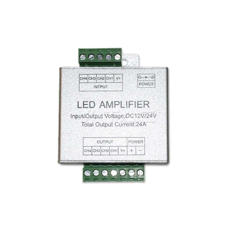 Controlador Tira LED RGB+W Amplificador