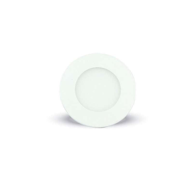 Downlight led extraplano circular blanco 3W 120°