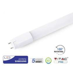 Tubo LED T8 Samsung PRO 9W 160° 60cm. Nanoplástico Rotativo