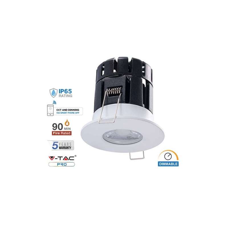 Aplique LED Bluetooth Fire 10W IP65 Regulable