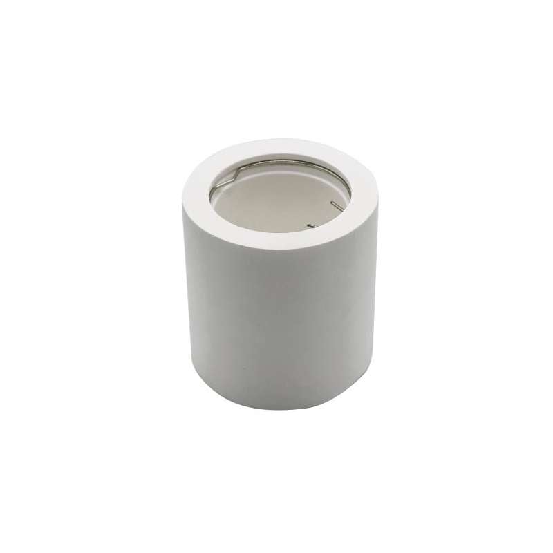 Aplique superficie para bombilla Led GU10 Cylindrical Blanco