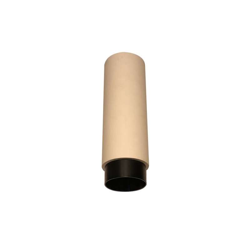 Aplique colgante para bombilla LED GU10 cylindrical design blanco y negro