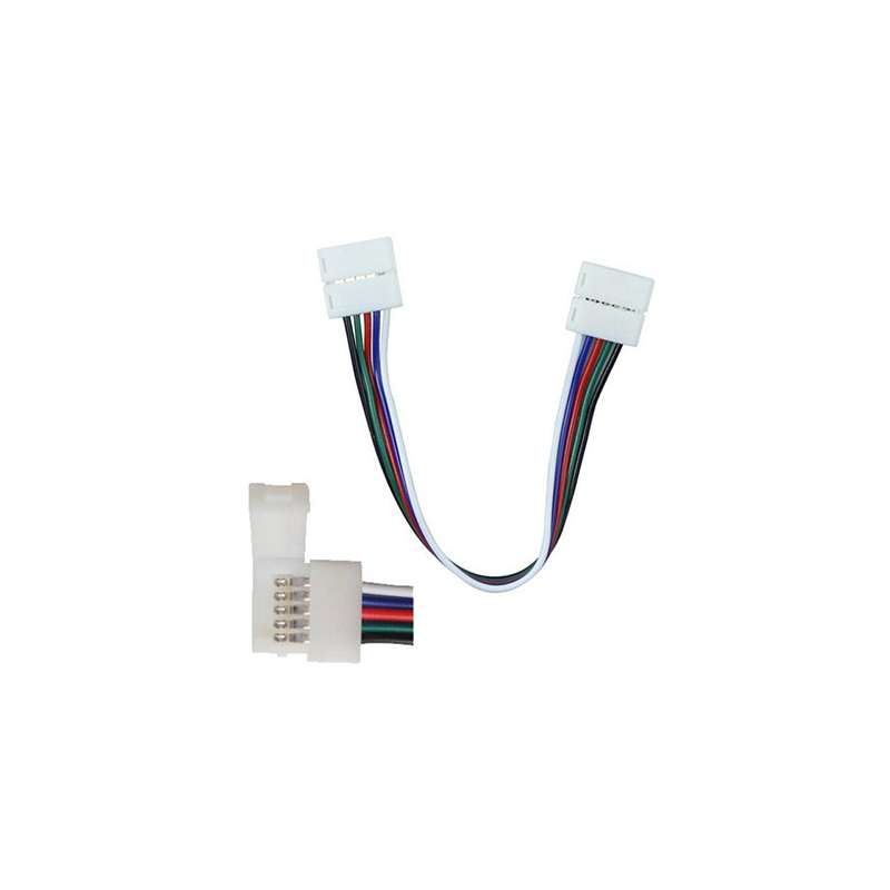 Conector flexible para tira LED SMD 5050 RGB+Blanco DC