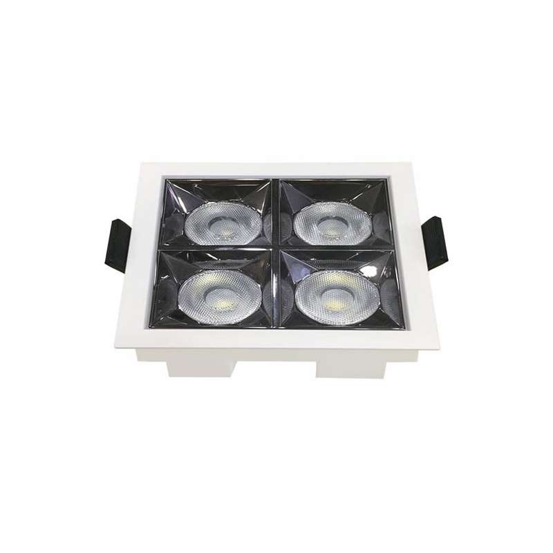 Downlight LED Reflector empotrable cuadrado 16W 36°