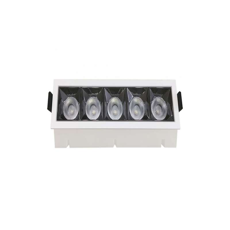 Downlight LED Reflector empotrable rectangular 20W 36°