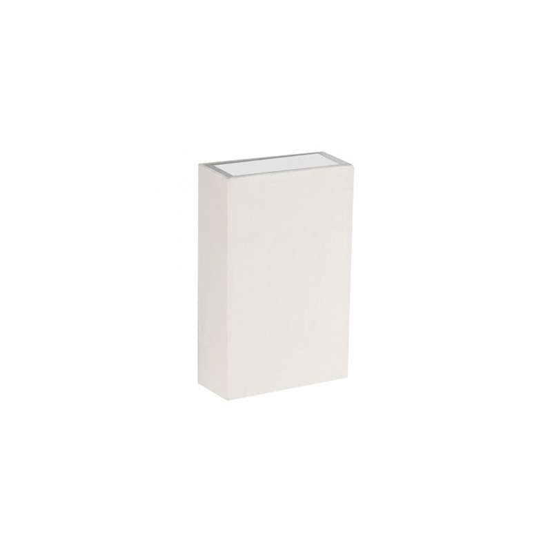 Aplique LED de pared Serie Exclusive rectangular 4W 41° IP65 Blanco