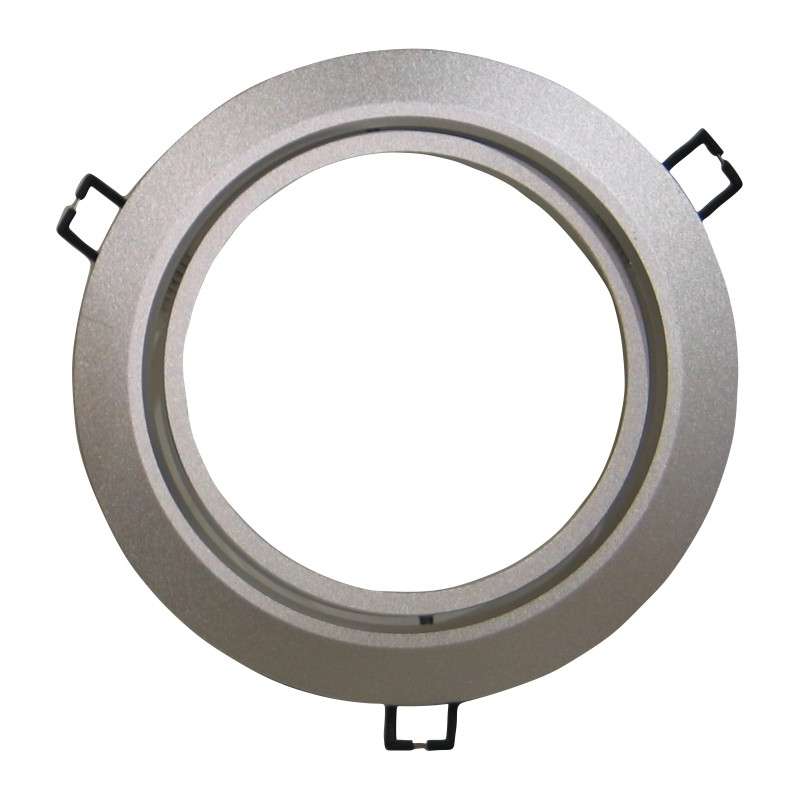 Aplique de fijación AR111 circular metalizado