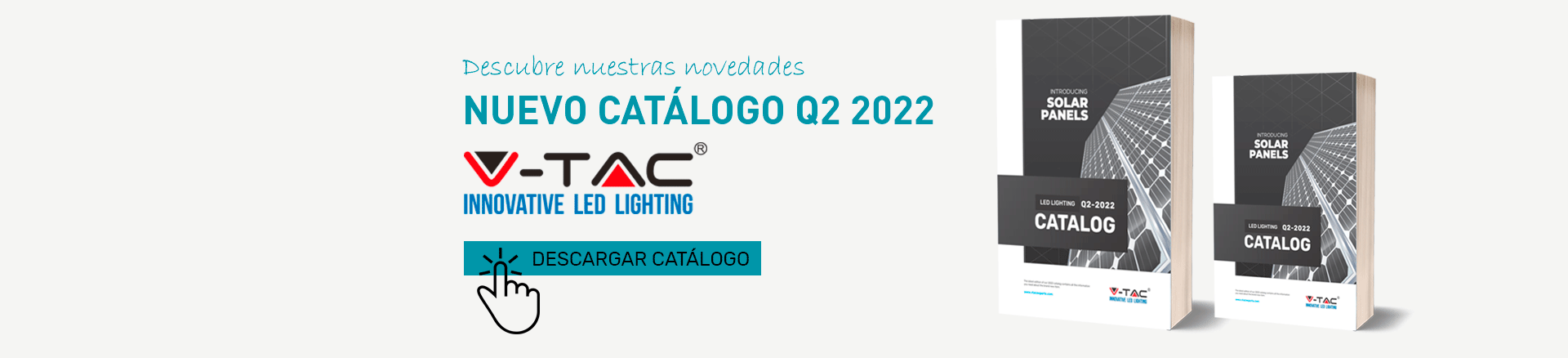 Descarga el nuevo catalogo de V-TAC Q2 2022